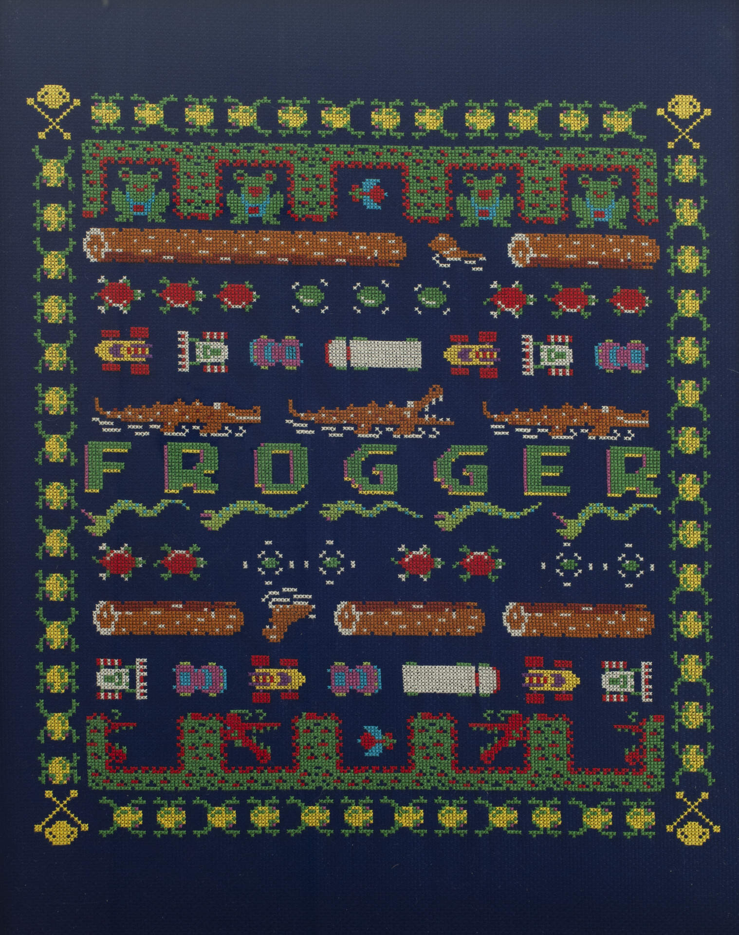 Frogger Sprite Sampler