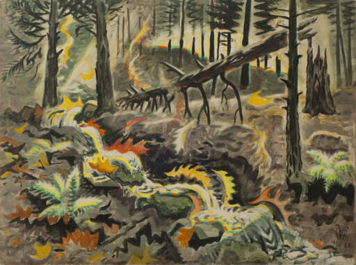 Autumn Leaves at Play