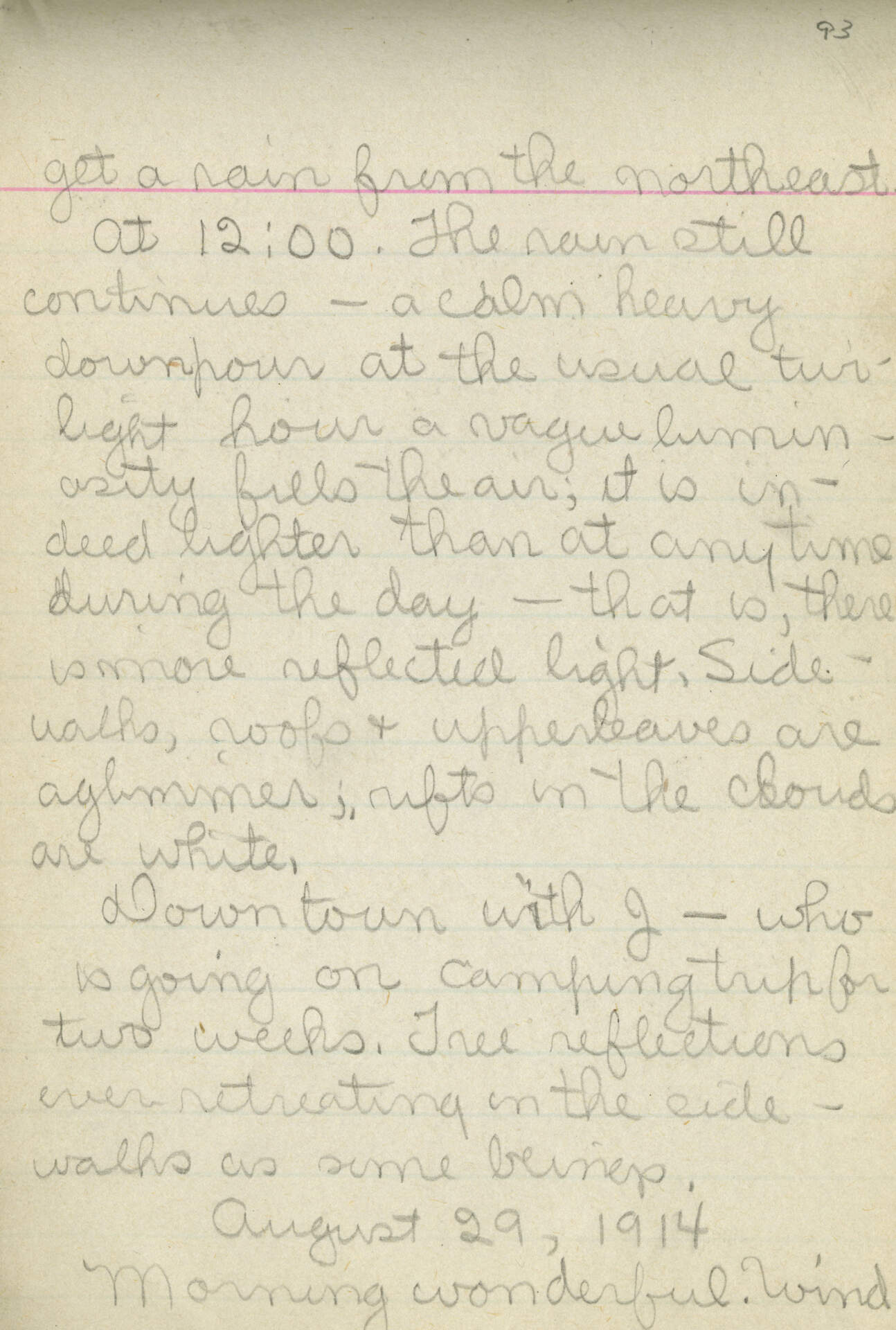 Untitled (Journal Page), Pg 93