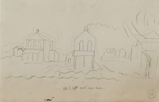 Houses in Snow, Halo of Light