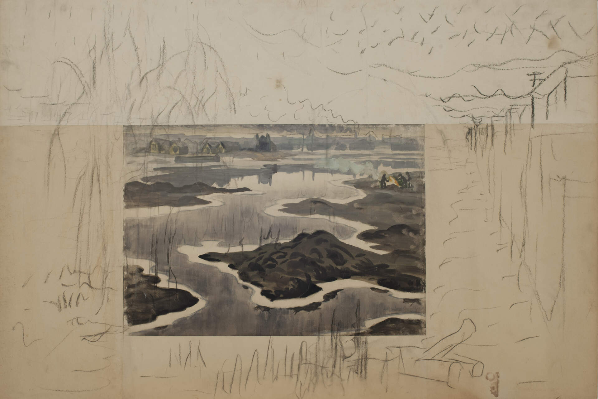 February Thaw in Salem Flats