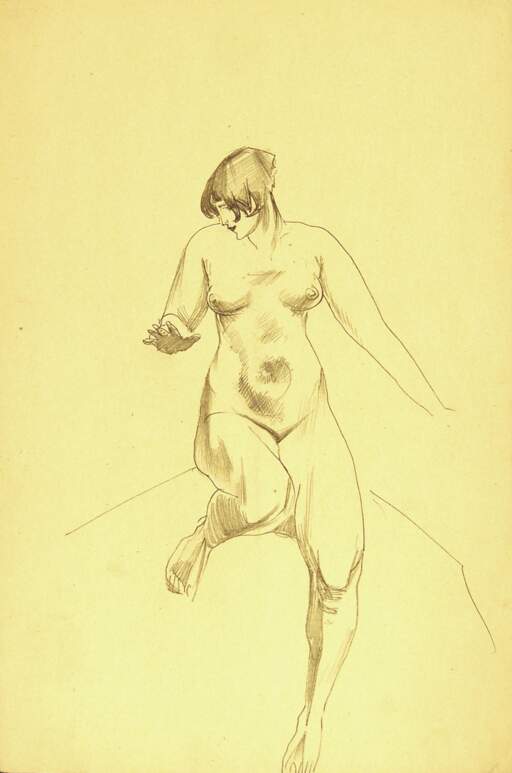 Standing Female, Right Leg Bent