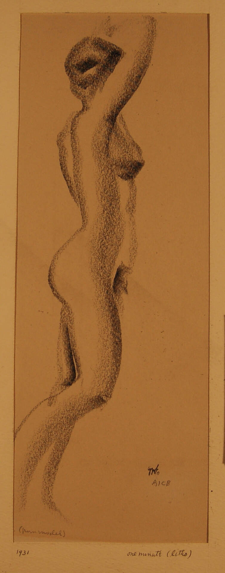 Standing Female Nude