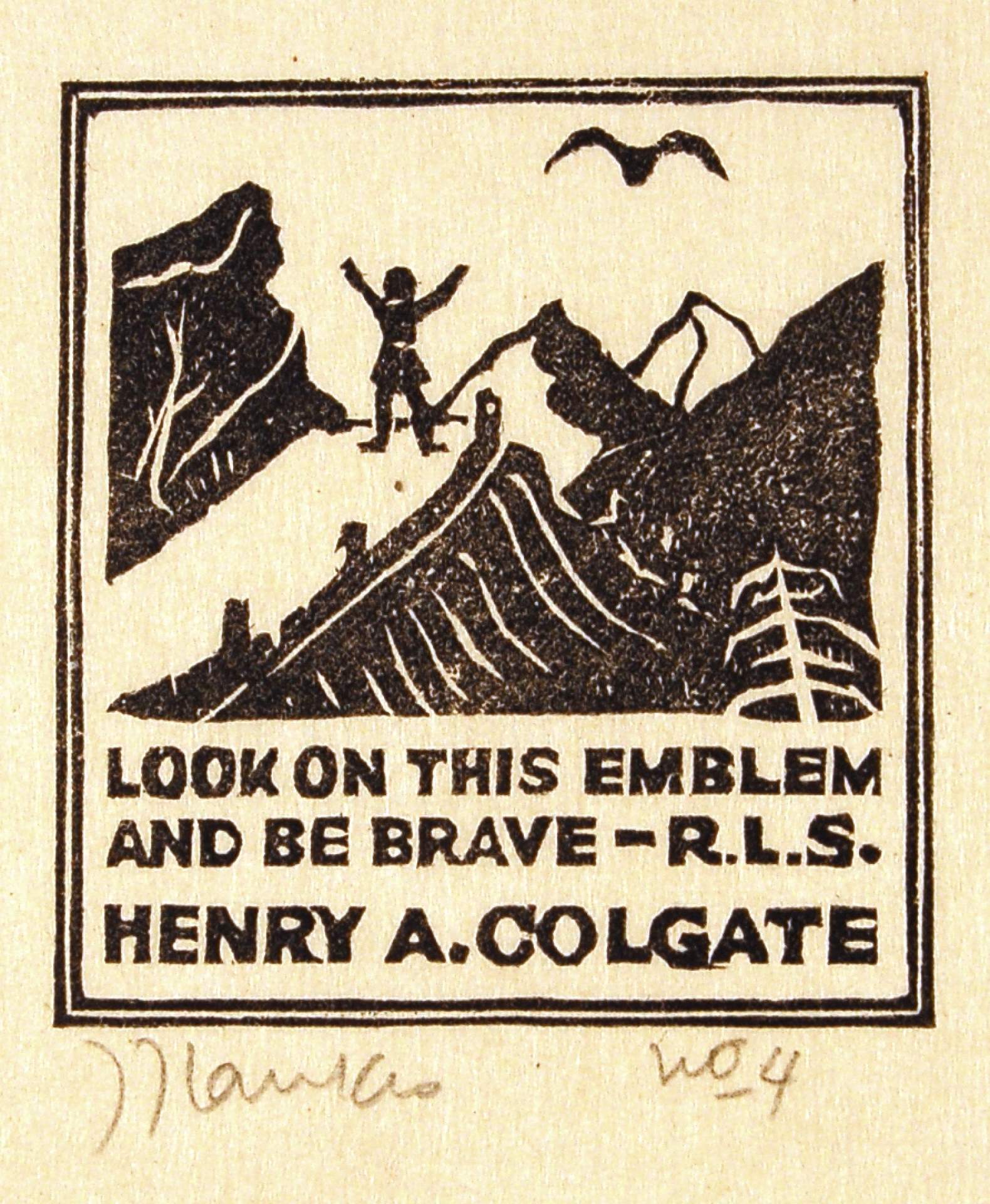 Henry A. Colgate Bookplate