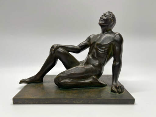 Man at Rest, Self Portrait Sculpture #223