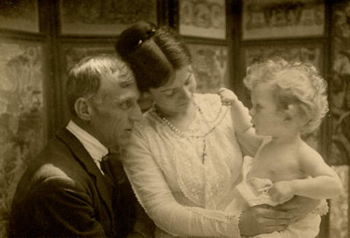 Mr. George Cary, Mrs. Cary and George Cary II