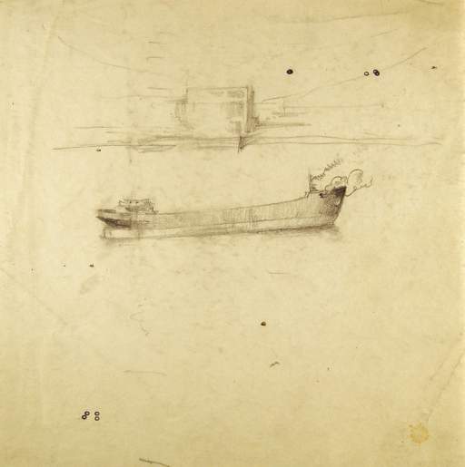 Sketch of Tanker Ship