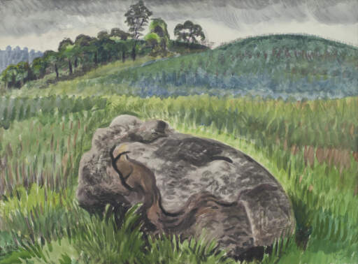 Landscape with Rock