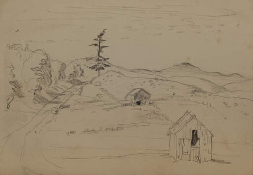 Untitled (Shed and Barn)