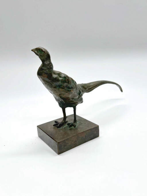 Strut in Bronze Sculpture #174