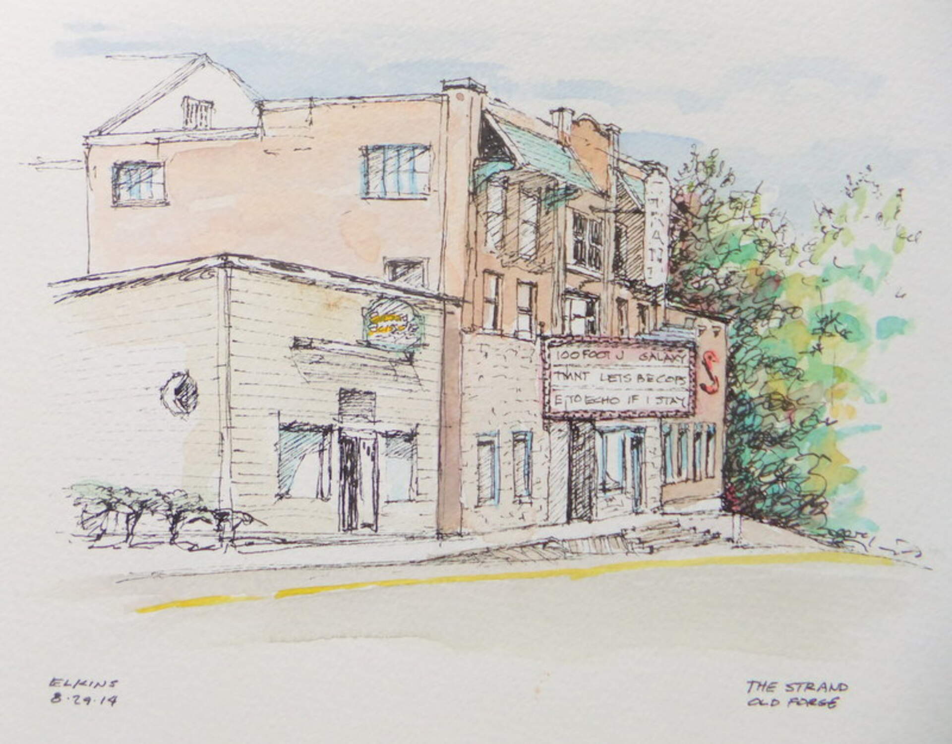 Travel Sketching: Pen, Ink and a Splash of Watercolor