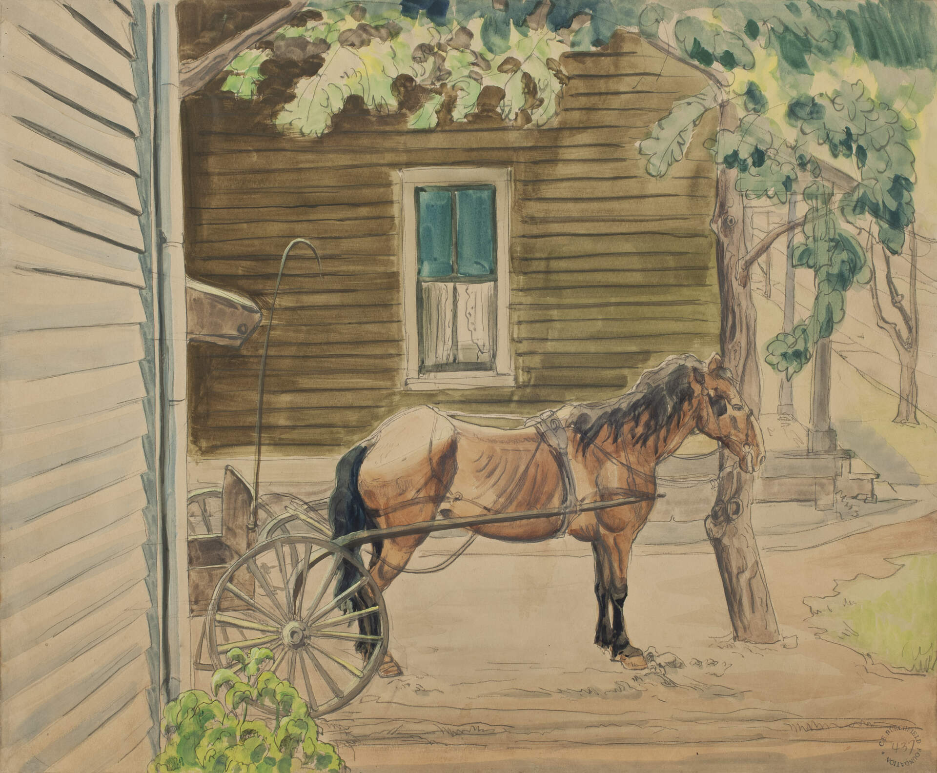 Horse with Cart