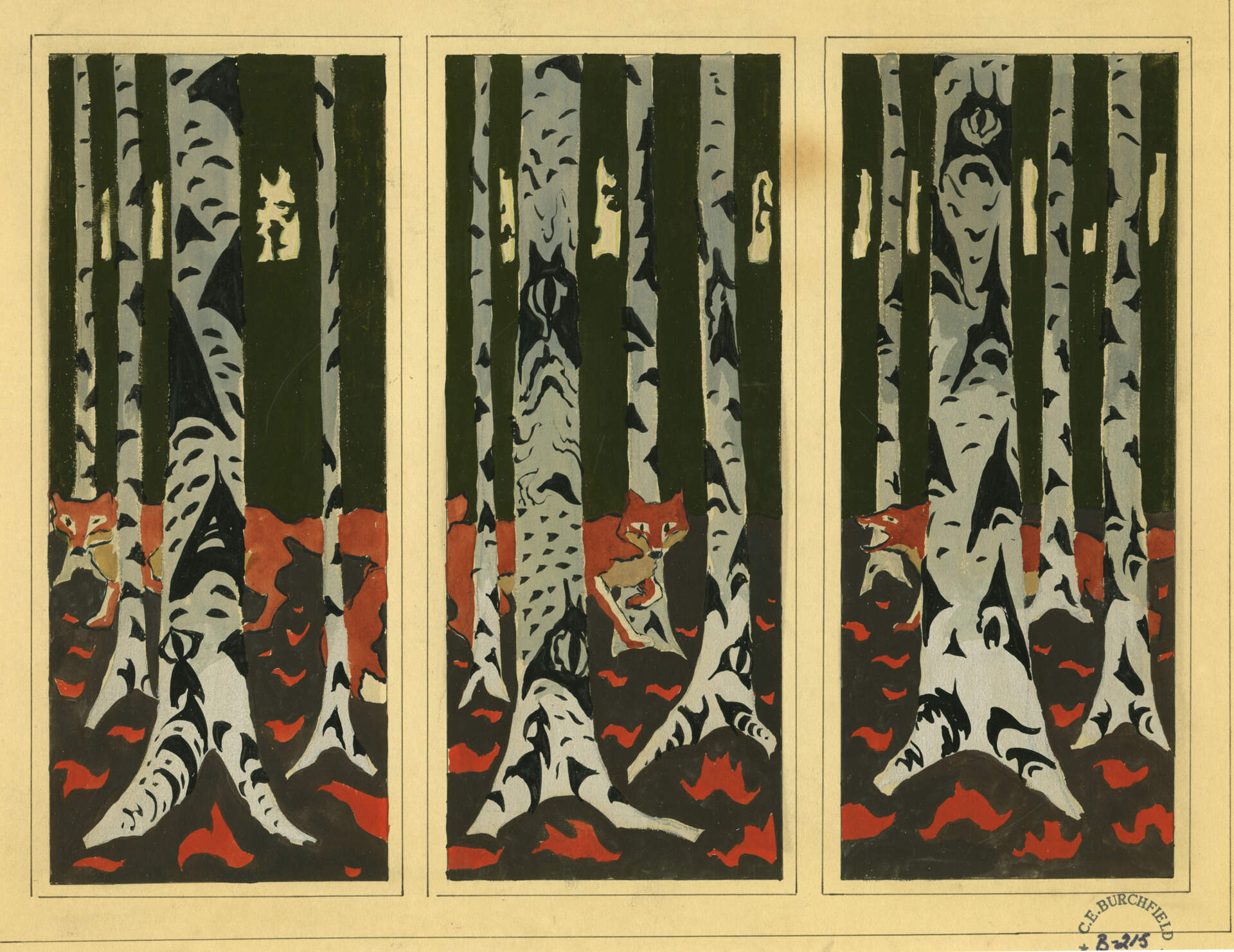 Three Panels Window Design