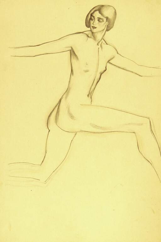 Running Female Nude