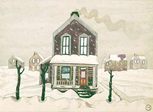 House in Snowfall