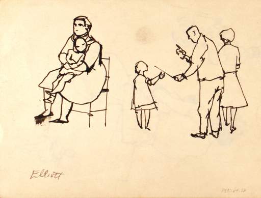 Untitled [woman with children]