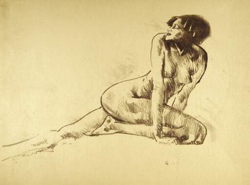 Kneeling Nude