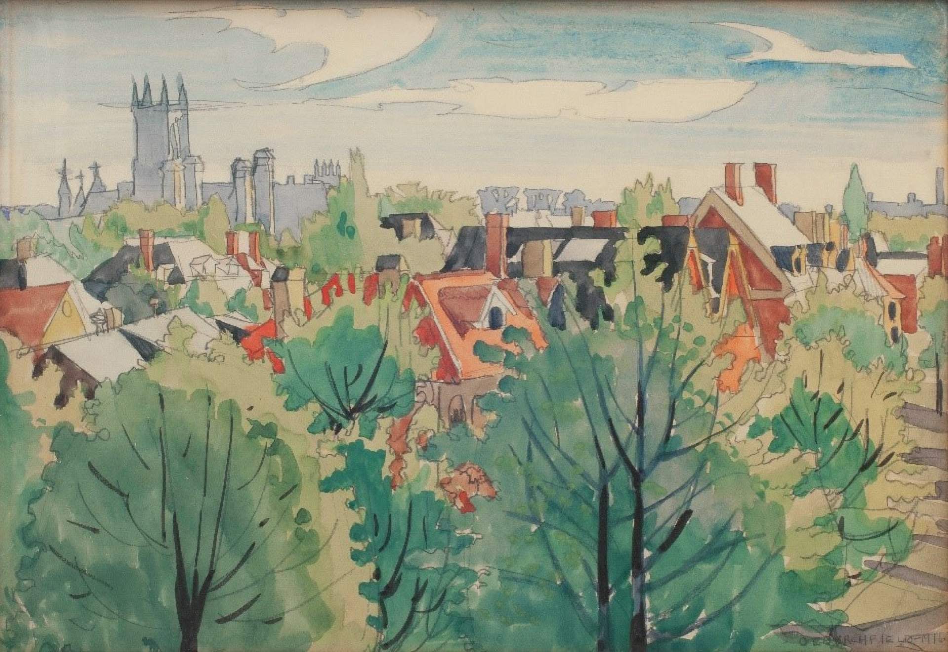 Untitled (View of Cleveland)
