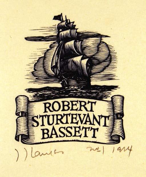 Robert Sturtevant Bassett Book Plate