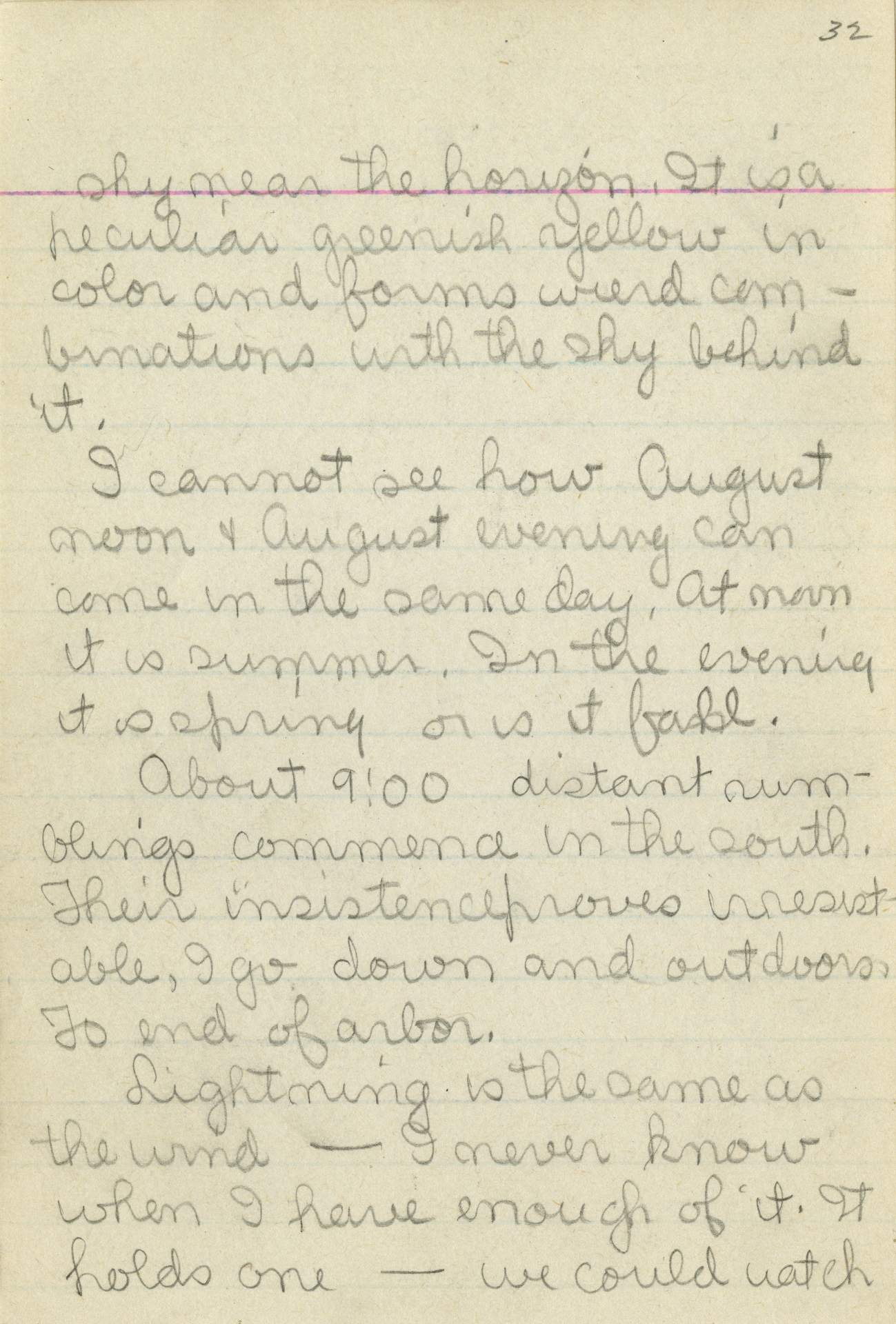 Untitled (Journal Page), Pg 32