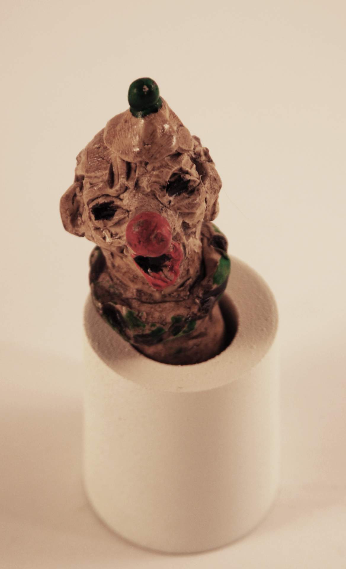 Untitled [Clown Bottle Stopper]