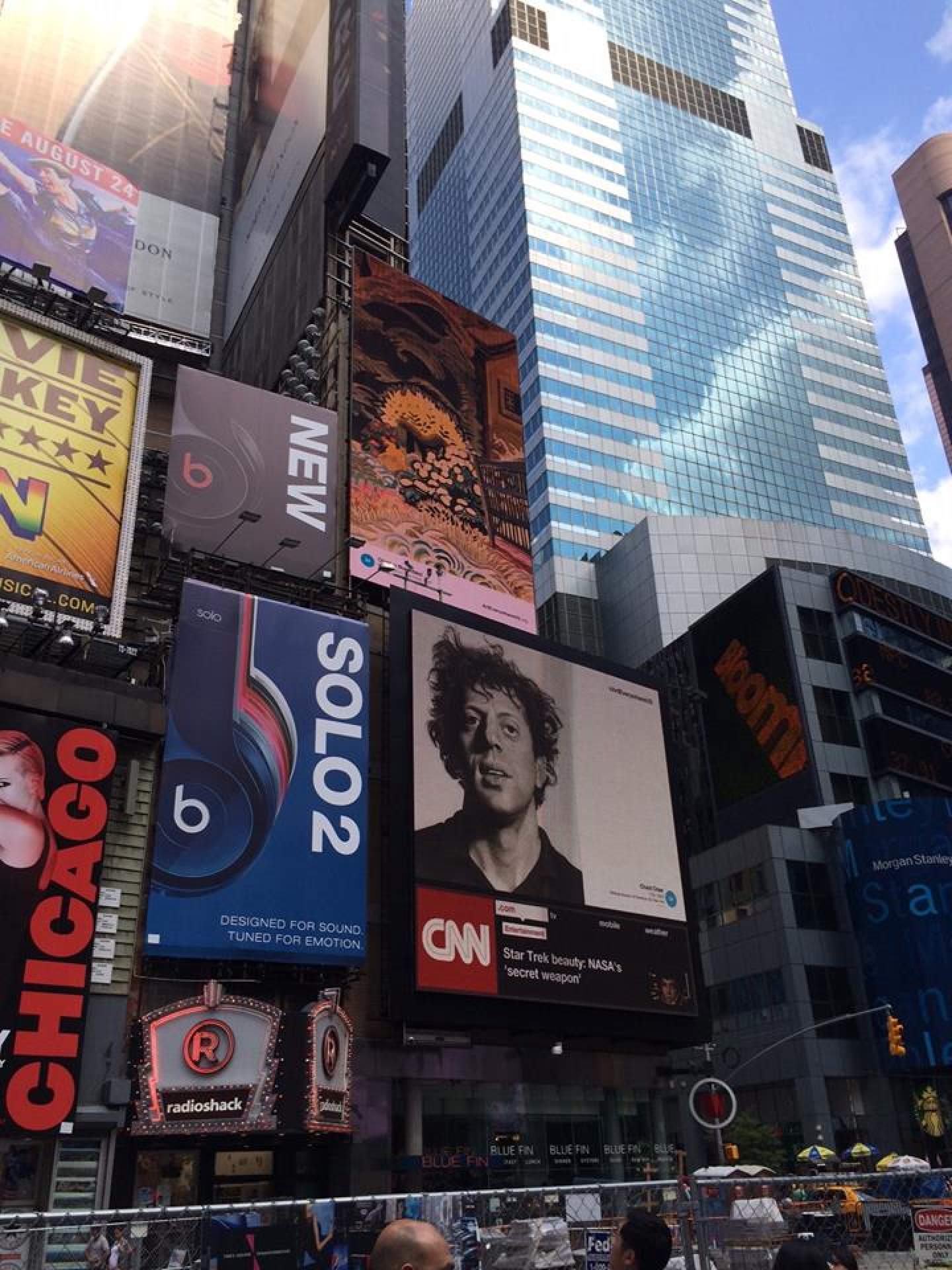 Charles Burchfield's Art Everywhere Debut is in Times Square!