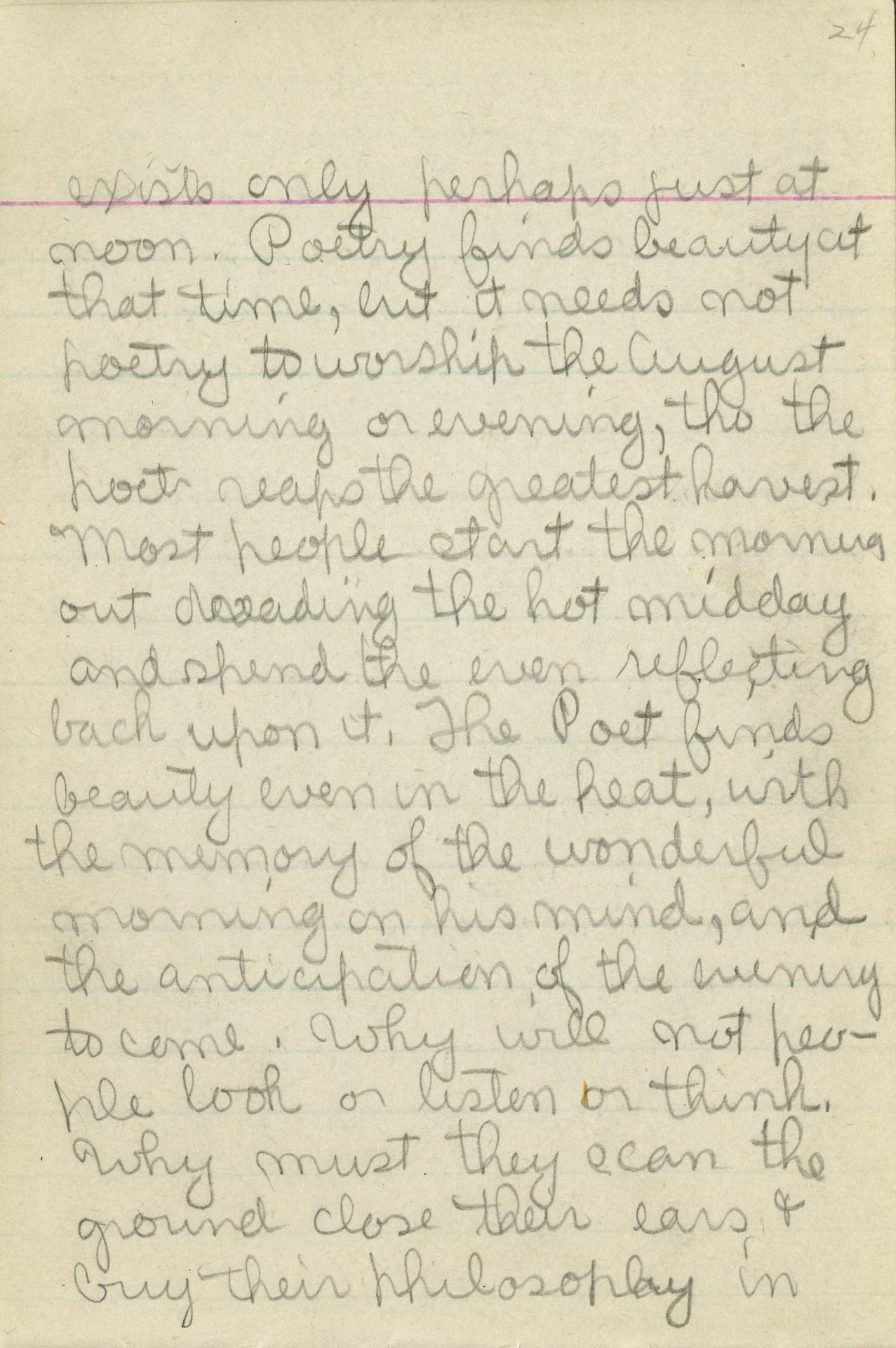 Untitled (Journal Page), Pg 24