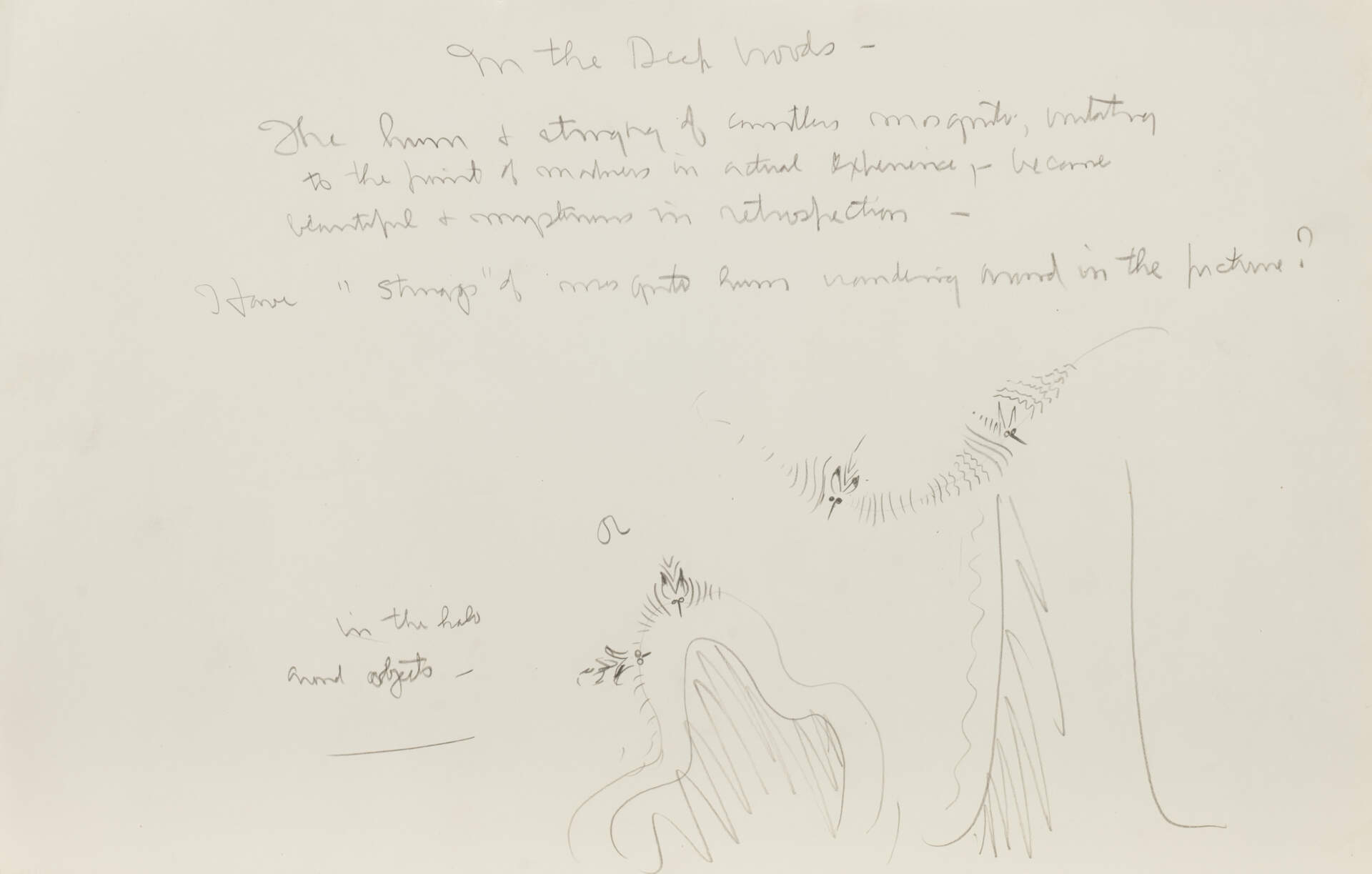 Study for In the Deep Woods