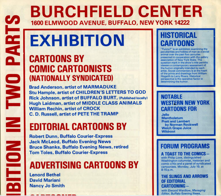 Cartoon Art: An Exhibition