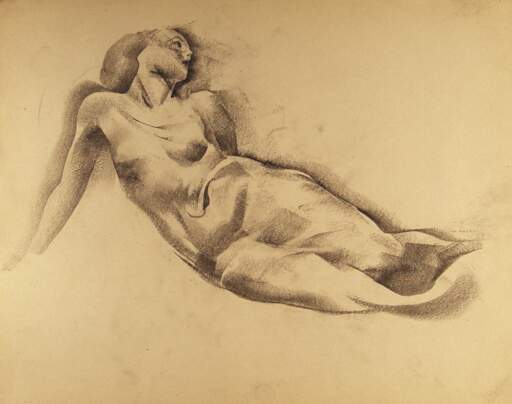 Seated Draped Female