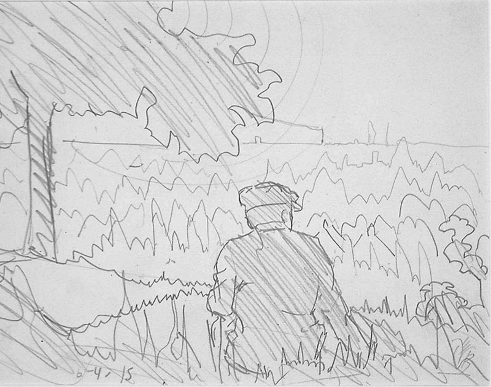 Charles Burchfield, <em>Journals</em>, June 4, 1915