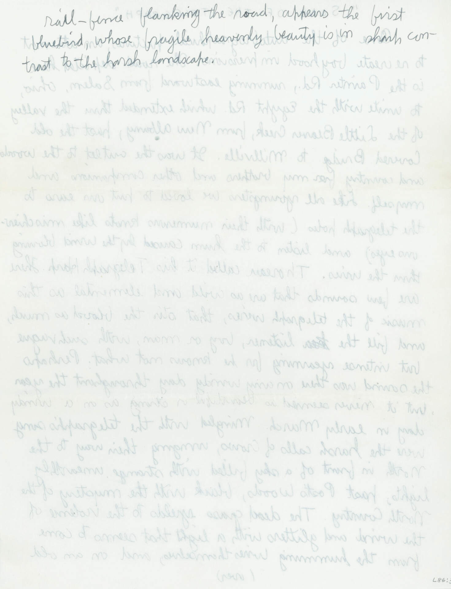 Letter from Charles Burchfield to Frank Rehn
