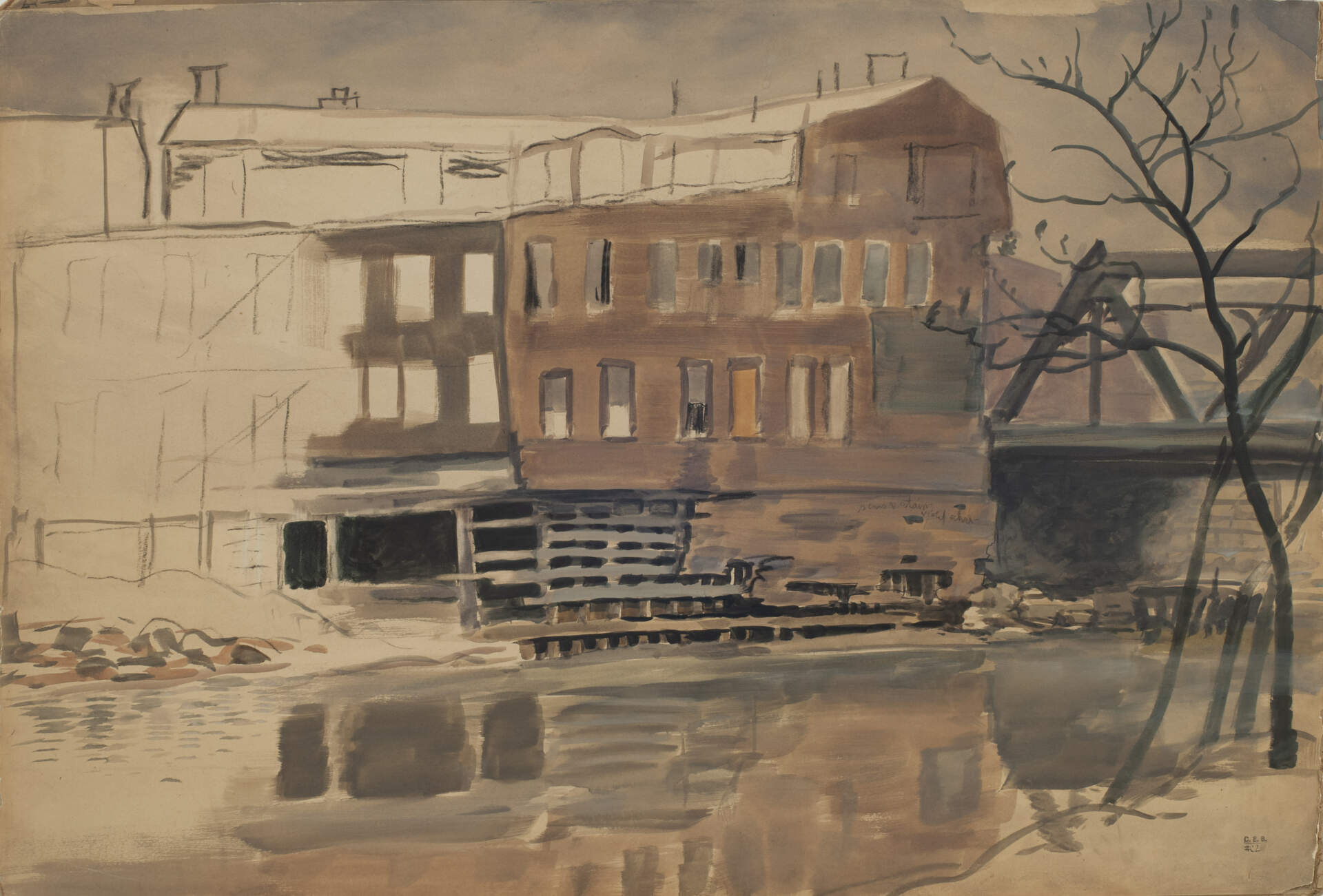 Old House by Creek #3