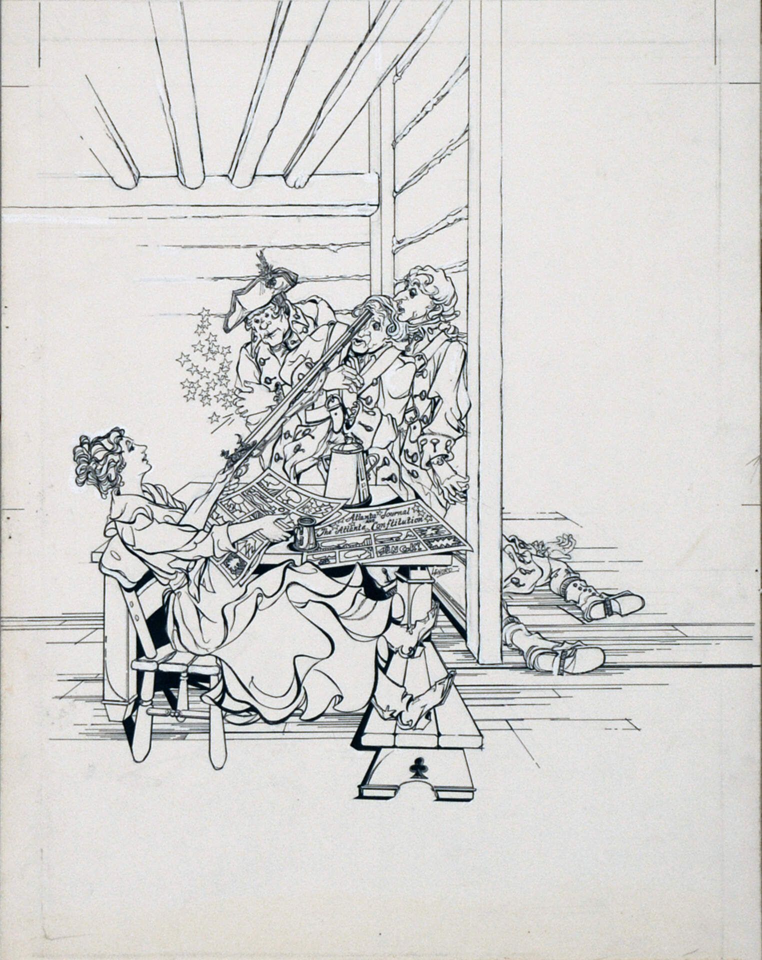 Untitled [First woman to fight in revolutionary war]