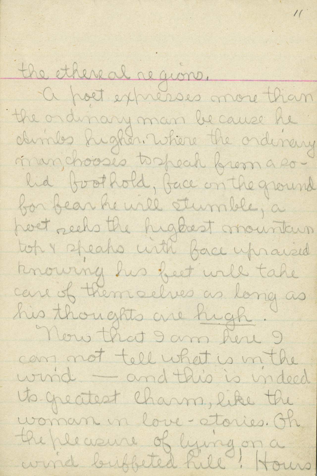 Untitled (Journal Page), Pg 11