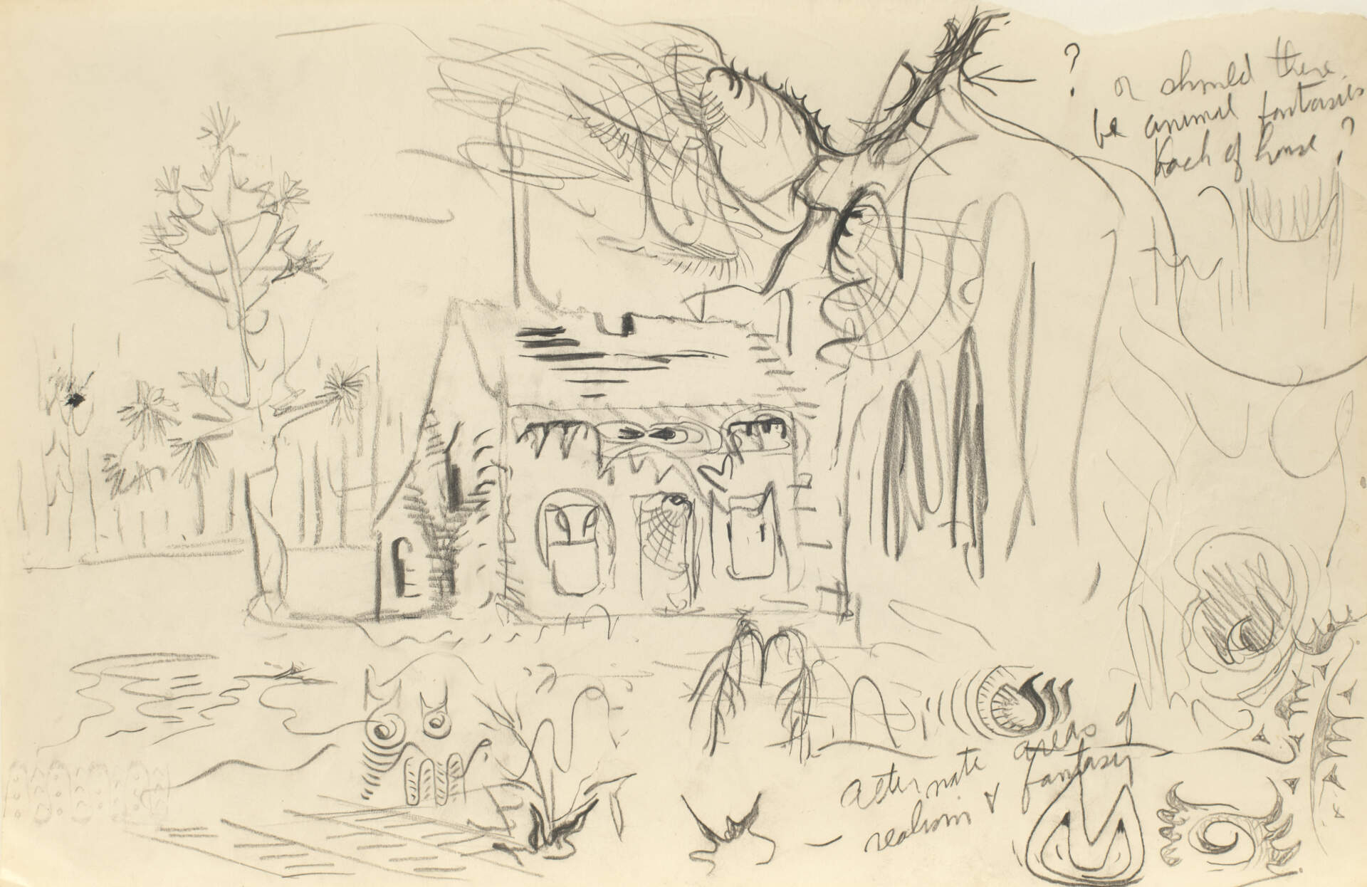 Sketch for House Abandoned to the Insects