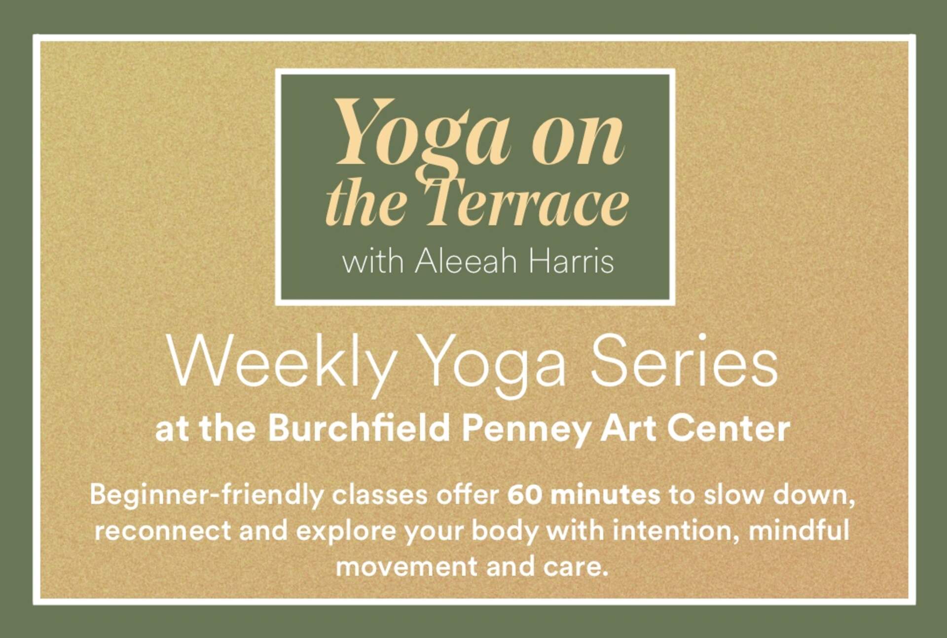 Yoga on the Terrace
