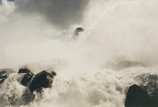 American Falls from the Cave-of-the-Winds Boardwalk