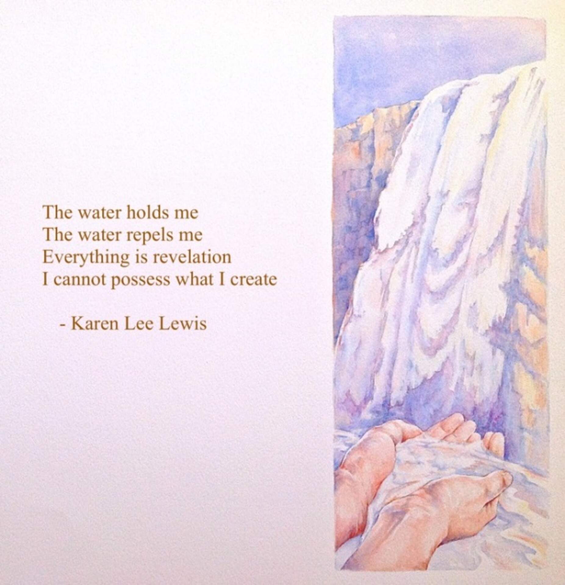 [Excerpt from Solitude by Karen Lee Lewis]