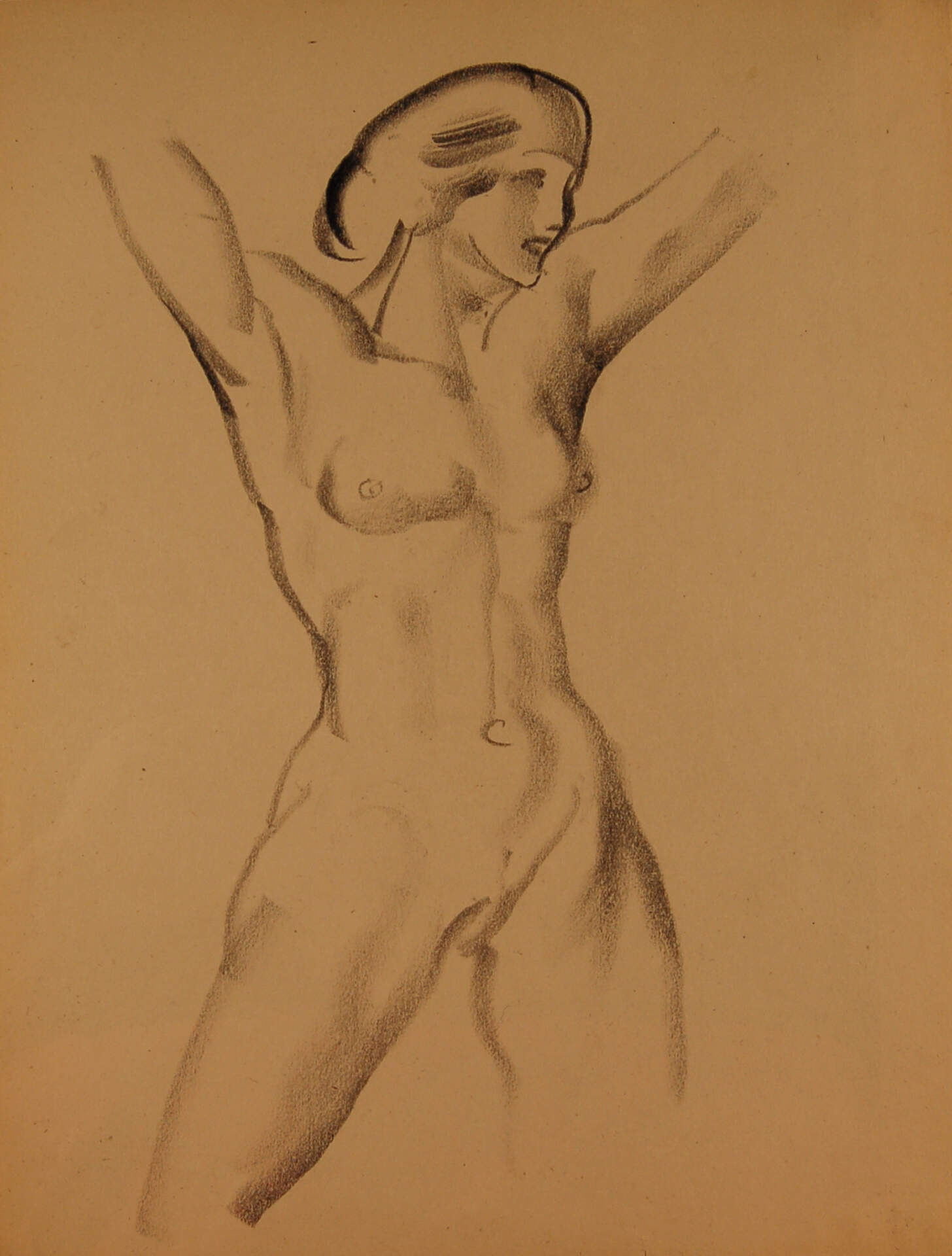 Standing Female Nude