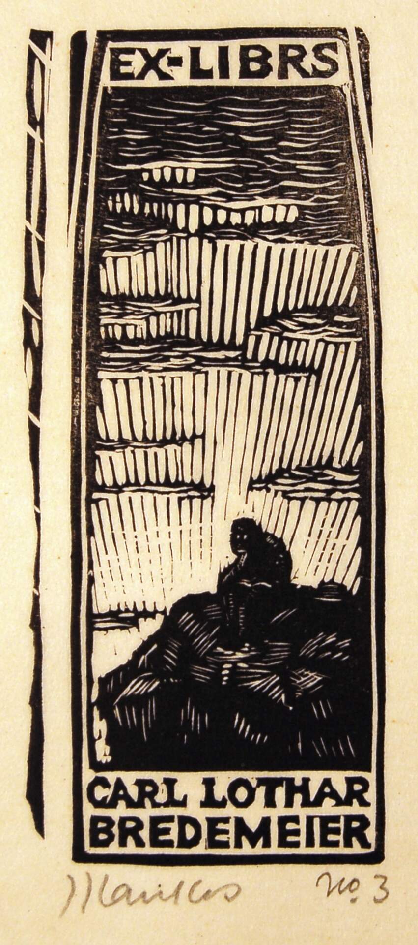 Carl Lothar Bredemeier Bookplate