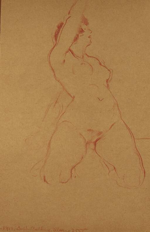 Kneeling Female Nude