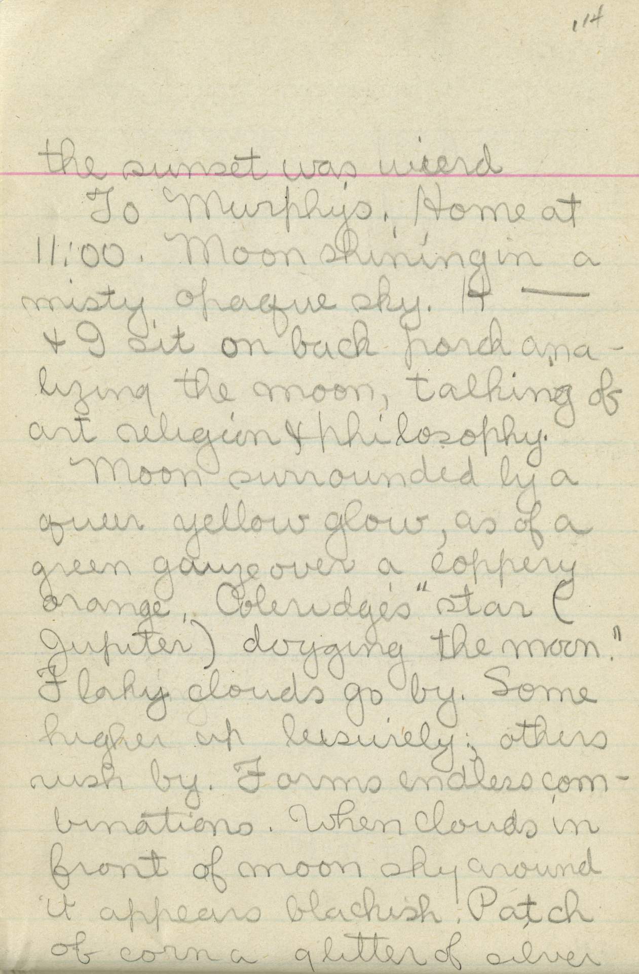Untitled (Journal Page), Pg 114