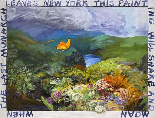 When the Last Monarch Leaves New York This Painting Will Shake and Moan