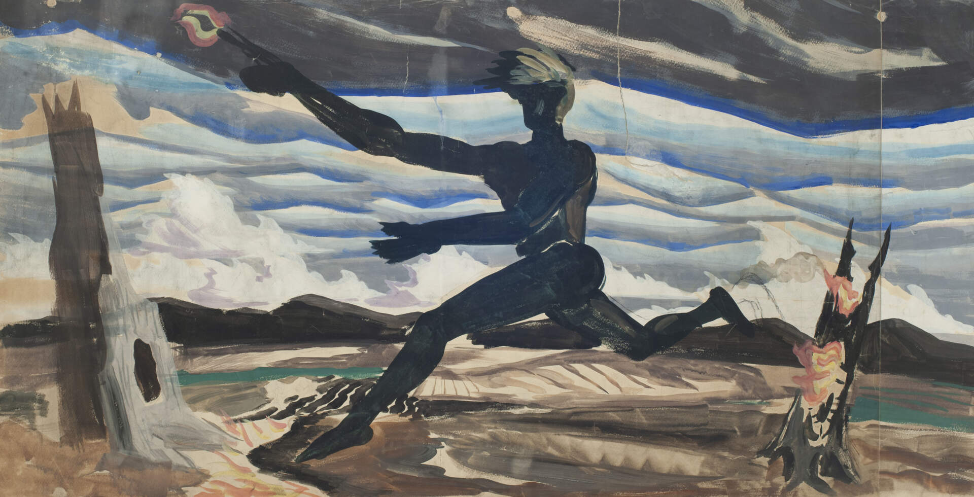 Black March Wind Figure