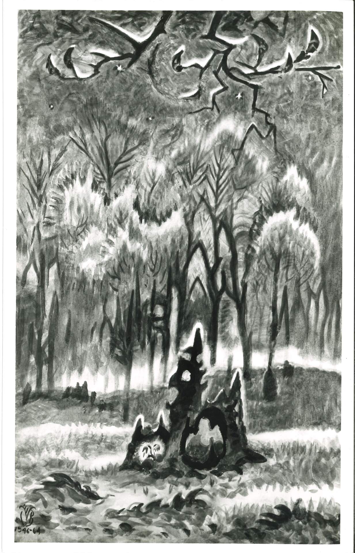 Moonlit Woods