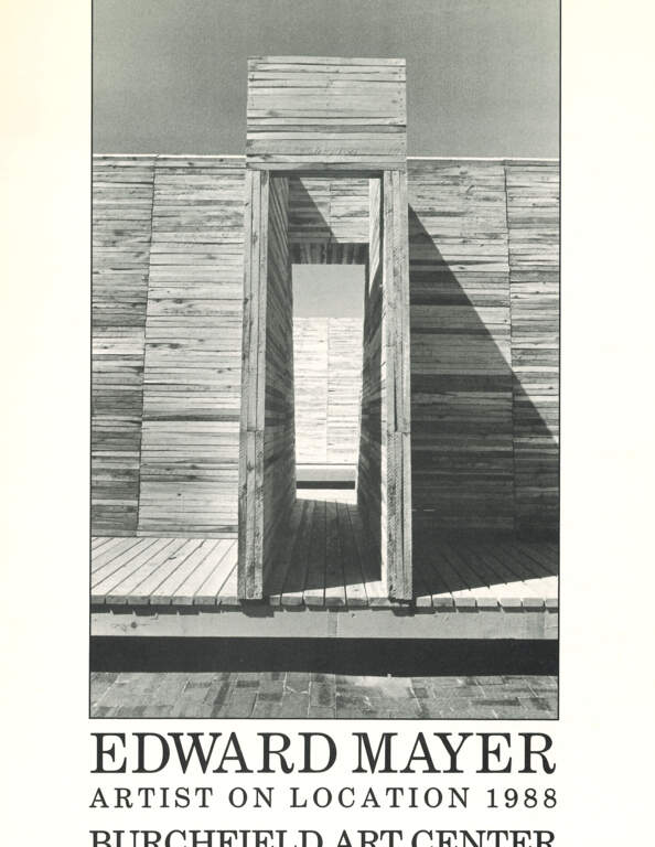 Edward Mayer: Artist-On-Location 1988