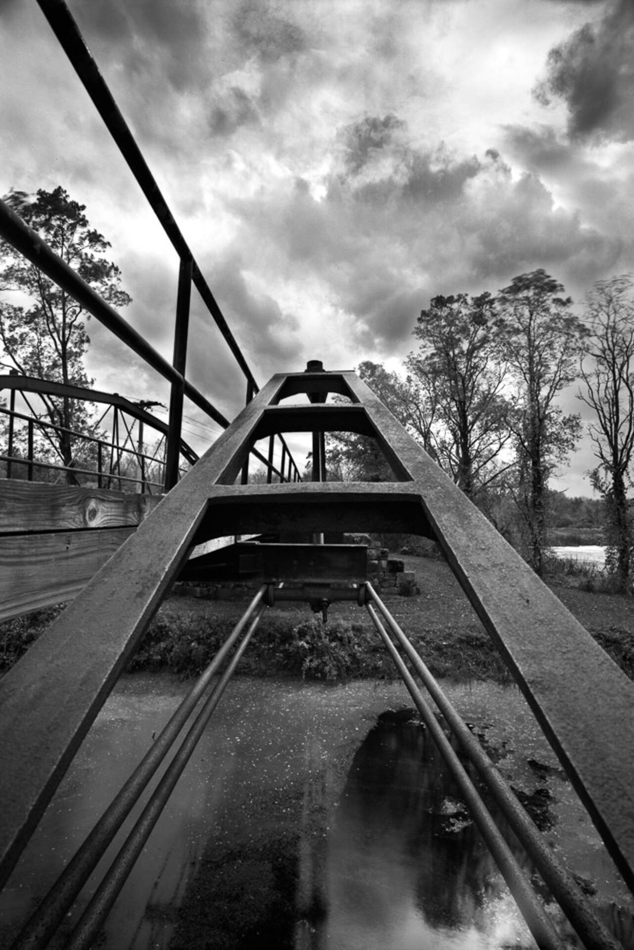 Whipple Truss Bridge, Vischer Ferry, NY