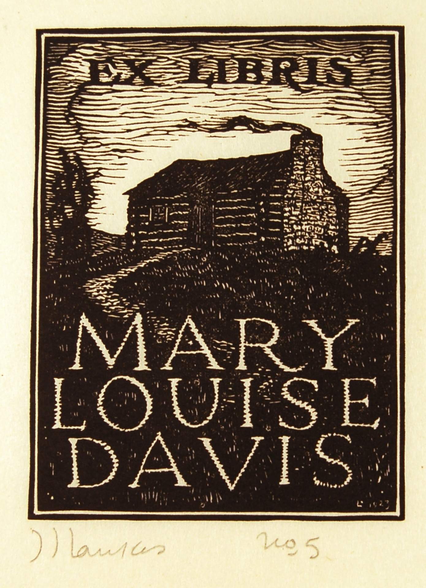 Mary Louise Davis Bookplate