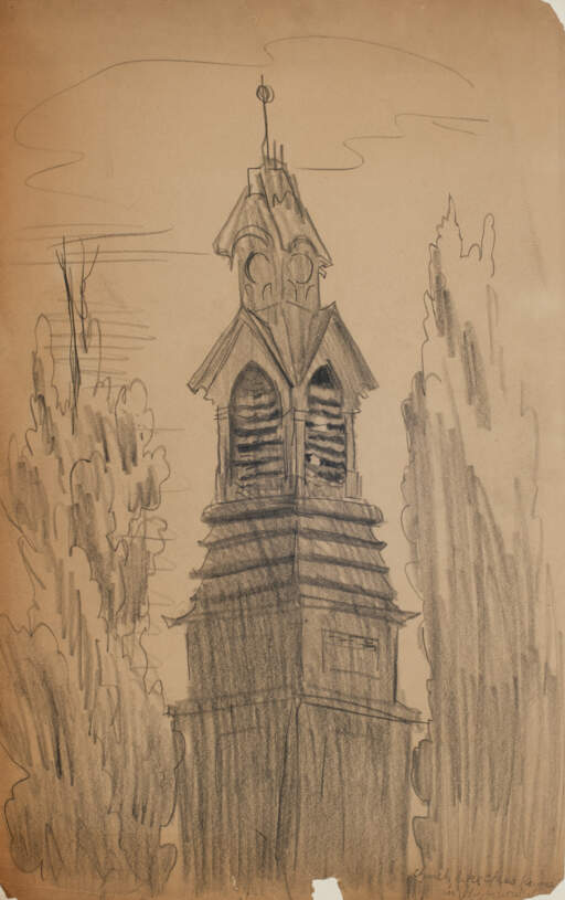 Church Like Chess Pawns in Alice in Wonderland